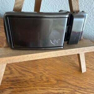 SlideBelt Authentic Ratchet Belt Buckle Gunmetal Finish